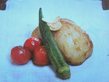 【きょうの料理】里芋ステーキ にんにくじょうゆ風味のレシピ・大原 千鶴