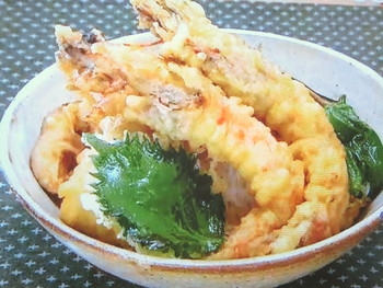 【ZIP！速水もこみちのMOCO''Sキッチン】もこみち流　エビ天丼のレシピ・速水もこみち