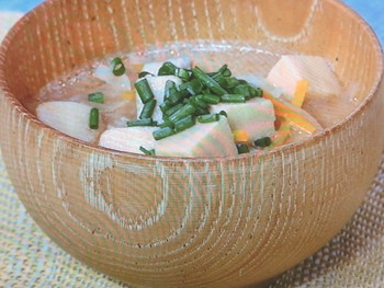 【きょうの料理】炒め野菜と高野豆腐のみそ汁のレシピ・程 一彦