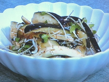 【きょうの料理】秋なすのピリ辛あえのレシピ・程 一彦