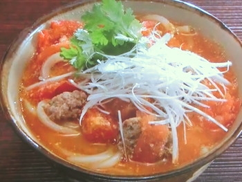 【おかずのクッキング】ごま味のピリ辛うどんのレシピ・土井善晴