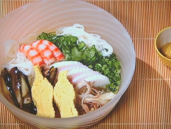 【きょうの料理】ごちそうそうめんのレシピ・鈴木登紀子