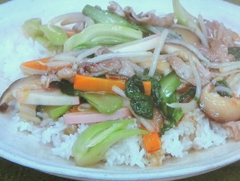 【キューピー３分クッキング】中華丼のレシピ・藤井恵