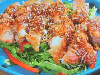 【きょうの料理】パリパリチキンのチアシードねぎソースのレシピ・SHIORI・土井善晴