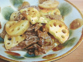 【きょうの料理】みそ牛れんこんのレシピ・井澤由美子