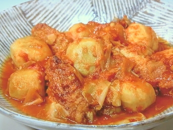 【きょうの料理】手羽トマ里芋のレシピ・脇雅世
