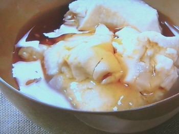 【きょうの料理】豆腐のみりんキャラメルソースのレシピ・後藤加寿子
