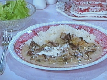 【きょうの料理】ビーフストロガノフのレシピ・飯田深雪