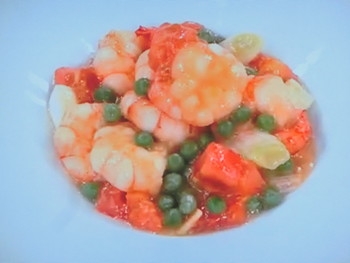 【あさイチ】えびとトマトの塩味炒めのレシピ・菰田欣也・解決！ごはん