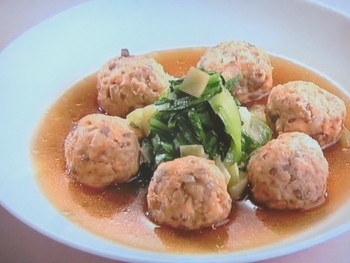 【上沼恵美子のおしゃべりクッキング】鮭団子のスープ煮のレシピ・上沼恵美子・宮崎耕一
