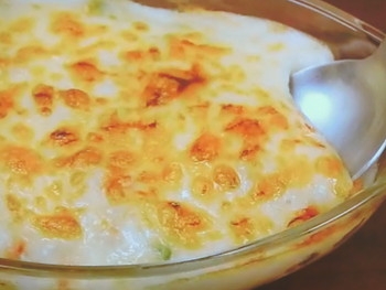 【あさイチ】フリーズドライで山芋ホワイトソースのドリアのレシピ