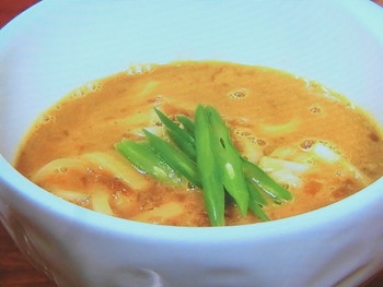 【きょうの料理】カレーうどんのレシピ・戸川 貞一・谷原章介