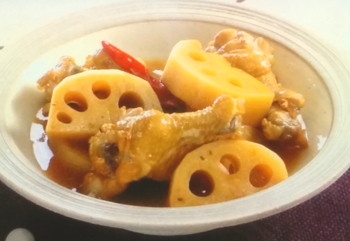 【きょうの料理ビギナーズ】手羽元とれんこんの酢じょうゆ煮のレシピ・大庭英子
