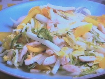 【キューピー３分クッキング】鶏胸肉と白菜の甘酢炒めのレシピ・小林まさみ