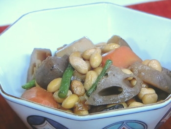 【きょうの料理】大豆と根菜のうま煮のレシピ・高橋 義弘