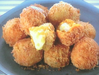 【きょうの料理ビギナーズ】かぼちゃのチーズ入りコロッケのレシピ・大庭英子