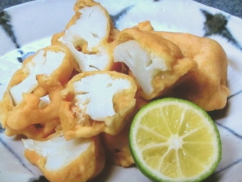 【きょうの料理】カリフラワーと鶏ささ身のしょうゆ揚げのレシピ・大原 千鶴