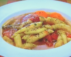 オリジナルニョッキのトマトカレースープ