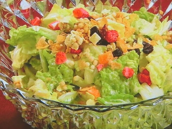 【きょうの料理】パリパリ白菜サラダのレシピ・平野レミ