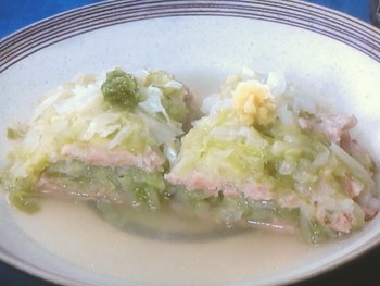 【きょうの料理ビギナーズ】せん切りキャベツと鶏ひき肉の重ね煮のレシピ・大庭英子