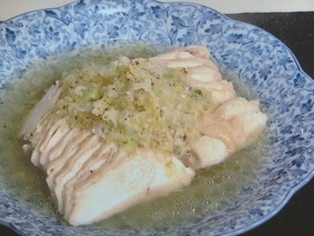【きょうの料理】蒸し鶏のレシピ・山本麗子