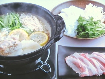 【上沼恵美子のおしゃべりクッキング】柚の香（ゆのか）豚しゃぶのレシピ・上沼恵美子・山崎樹範・岡本健二