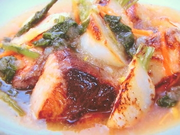 【ノンストップ】ブリの幽庵焼き　みぞれあんかけのレシピ・坂本昌行・坂本昌行のOne Dish