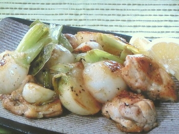 【きょうの料理ビギナーズ】かぶと鶏肉のフライパンローストのレシピ・大庭英子