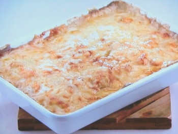 【上沼恵美子のおしゃべりクッキング】ハムのラザーニャ仕立てのレシピ・上沼恵美子・小池浩司・的場浩司