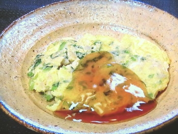 【きょうの料理】小松菜のかにたまあんかけのレシピ・大原 千鶴