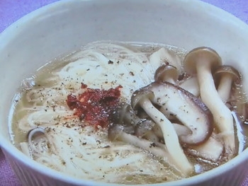 【おかずのクッキング】きのこのにゅうめんのレシピ・コウケンテツ