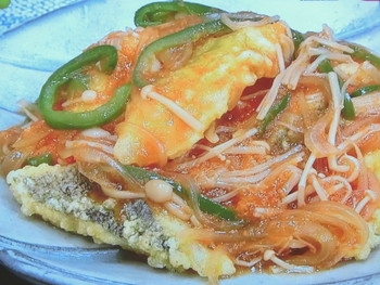 【ノンストップ】白身魚の甘酢あんかけのレシピ・笠原将弘・笠原将弘のおかず道場