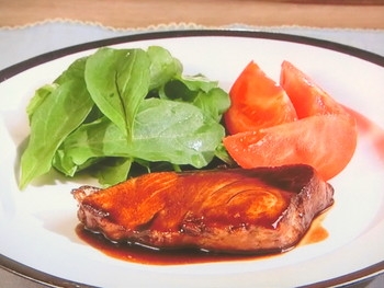 【キューピー３分クッキング】ぶりのバルサミコ照り焼きのレシピ・小林まさみ