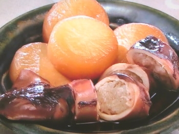 【おかずのクッキング】いか飯と大根の煮つけのレシピ・土井善晴