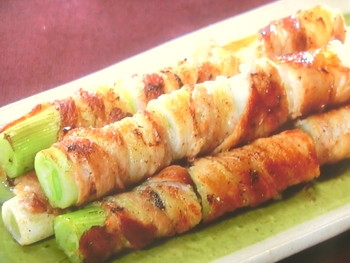 【きょうの料理ビギナーズ】ねぎの肉巻き焼きのレシピ・大庭英子