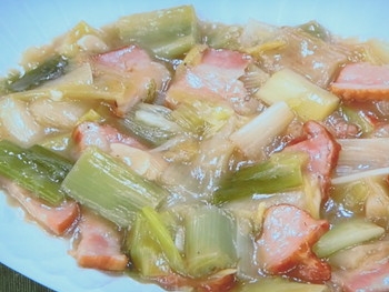 【あさイチ】ねぎとベーコンの中国風スープ煮のレシピ・瀬尾幸子・解決！ごはん