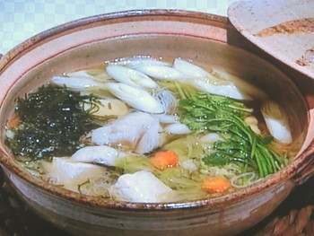 【きょうの料理】鱈ちりのレシピ・鈴木登紀子
