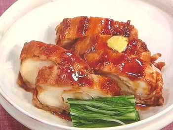 【きょうの料理】麩と豚バラ肉の角煮風のレシピ・高橋拓児