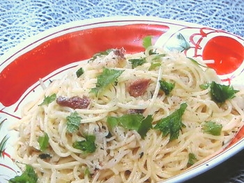 【おかずのクッキング】切り干し大根とアンチョビのパスタのレシピ・笠原将弘