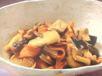 【きょうの料理】干し野菜の煮物のレシピ・横山タカ子