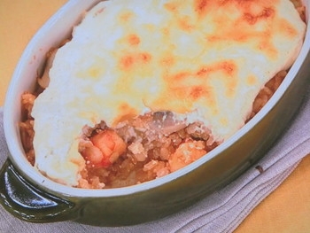 【あさイチ】豆腐クリームのえびドリアのレシピ・小田真規子・解決！ごはん
