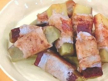 【あさイチ】さつまいもの豚肉巻きのレシピ・江上栄子・解決！ごはん
