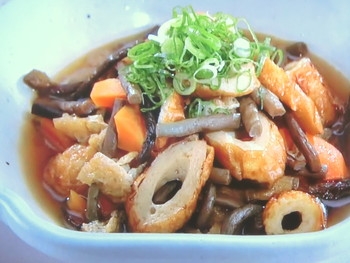 【上沼恵美子のおしゃべりクッキング】ちくわとぜんまいの煮もののレシピ・上沼恵美子・岡本健二・松原のぶえ