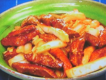 【男子ごはん】レバー白菜炒めのレシピ・国分太一・栗原心平