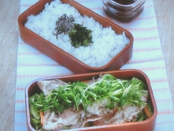 【きょうの料理ビギナーズ】さっぱり豚しゃぶ弁当のレシピ・杉山智美