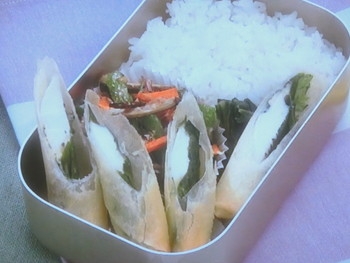 【きょうの料理ビギナーズ】チーズ春巻弁当のレシピ・杉山智美