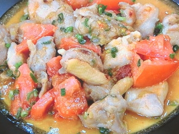 【あさイチ】鶏肉とトマトの炒め物のレシピ・牧野直子・解決！ごはん