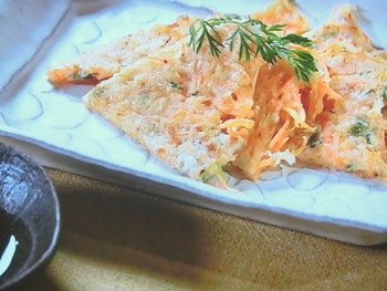 【きょうの料理】春にんじんのうす焼きのレシピ・大原千鶴