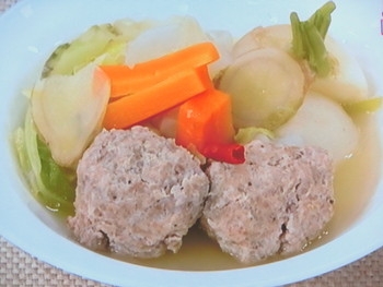 【あさイチ】でっかい肉だんごの春野菜煮のレシピ・本田明子・解決！ごはん
