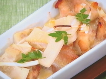 【あさイチ】たけのこの白みそグラタンのレシピ・大原千鶴・解決！ごはん